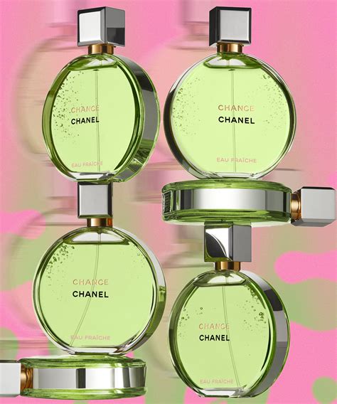 green chanel chance perfume|More.